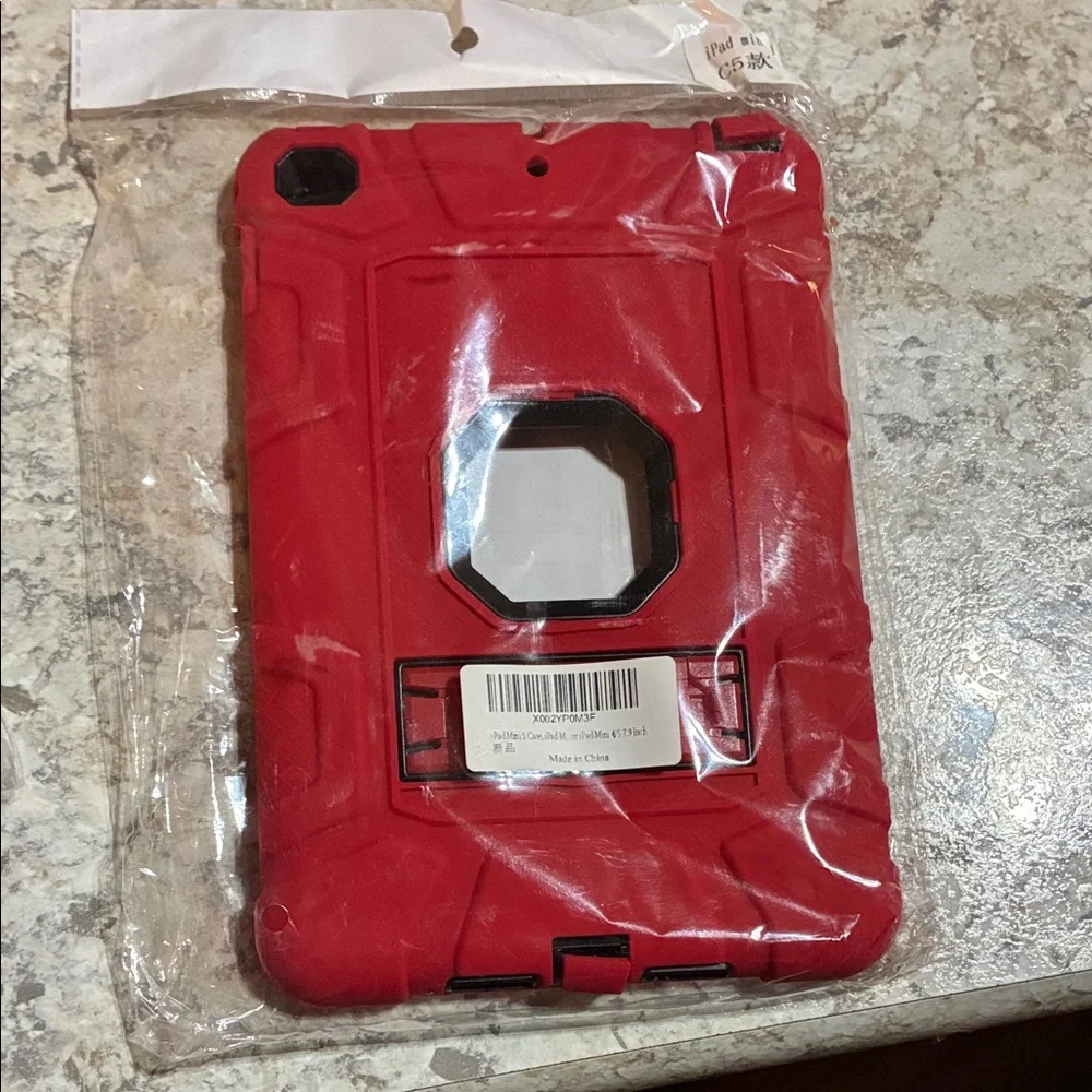 iPad mini 5 Red and Blue Tablet Cases